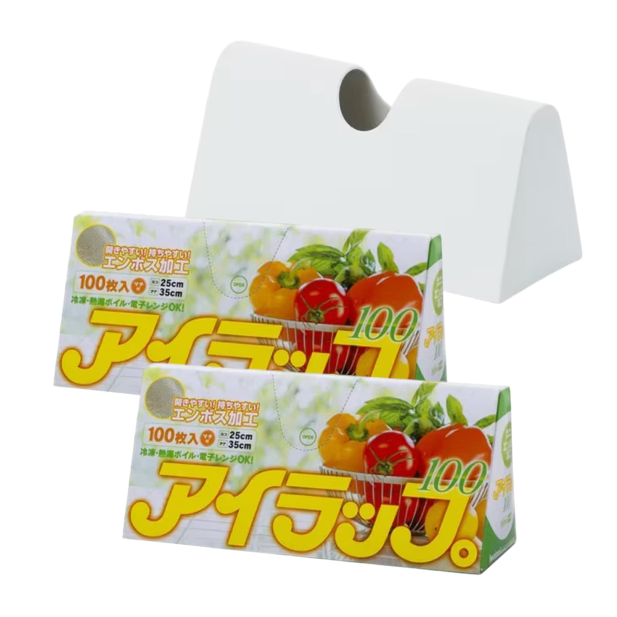 

Eye wrap Iwatani material for cooking Embossed with gusset 25 x 35 cm x 2 case included Microwave and hot water bath compatible [Bulk purchase] +