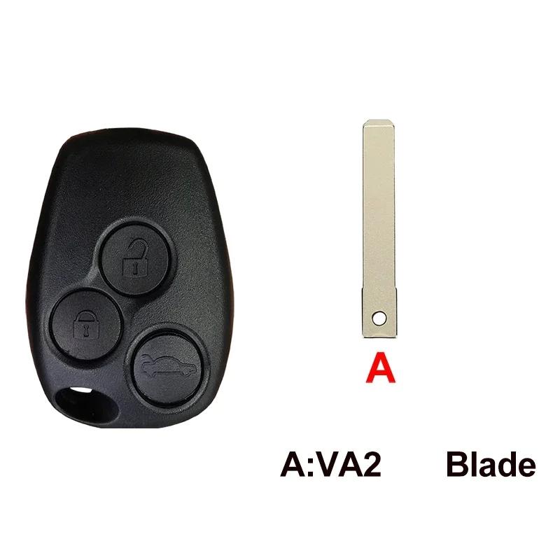 Superkey Replacement Remote Key Shell Case For Renault Clio Modus Kangoo Master Vauxhall Twingo Vivaro Primastar Logan Sandero