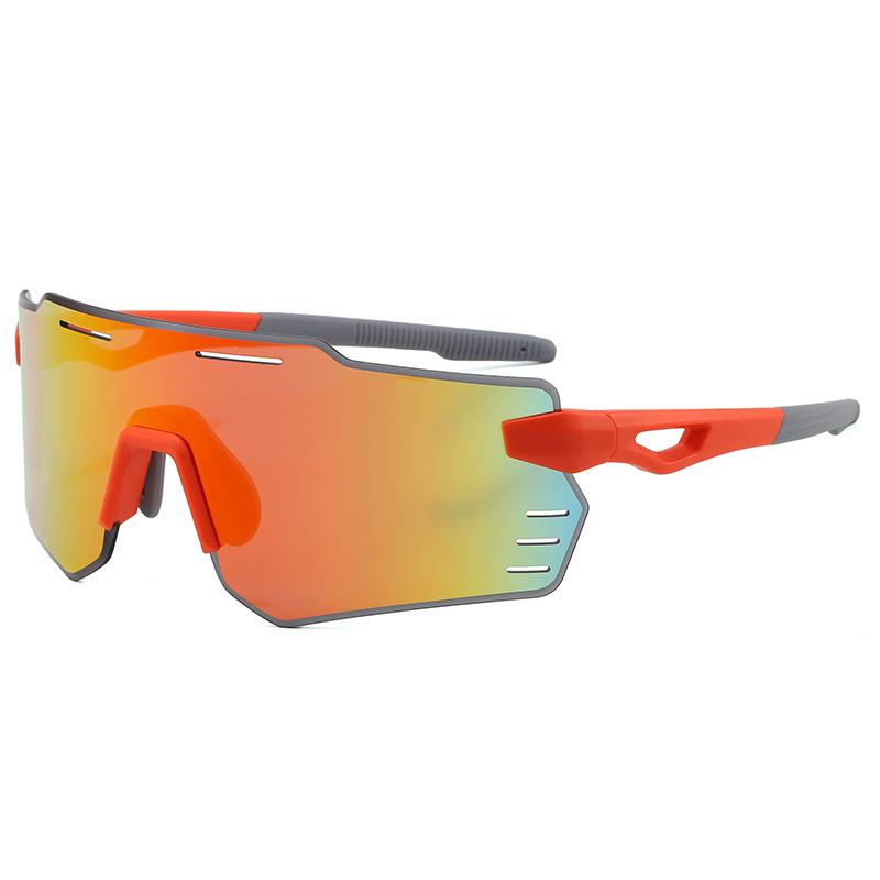Polarisierte Sportsonnenbrille für Herren Damen Outdoor Ultraleicht UV400 Schutz Sonnenbrille für Radfahren Laufen Fahren Mountainbike Sonnenbrille