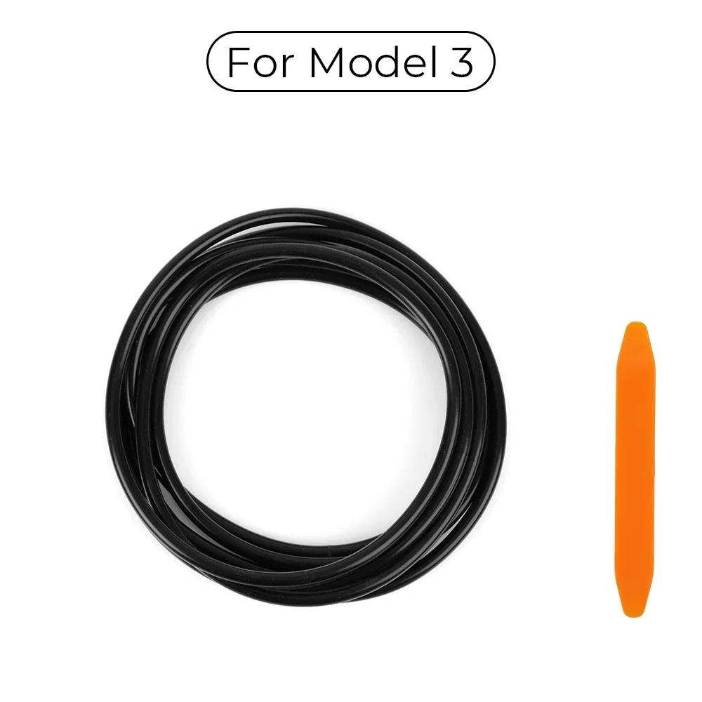 Sunroof Seal Strip for Tesla Model Y Juniper Model 3 Highland 2025 Dustproof and Waterproof Soundproof Rubber Car Accessories