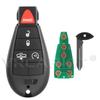 GQ4-53T Fobik Remote Car Key 433MHz ID46-PCF7961A Chip for Dodge RAM 1500 2500 3500 4500 2013-2018 Chrysler Jeep No logo