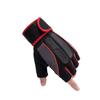 1 Pair Fitness Anti-Slip Half-Finger Gloves Suitable For Cycling Riding Motorcycle Men and Women Skiing Black Gloves
