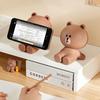 LINE FRIENDS Brown Character Desktop Phone & Tablet Stand