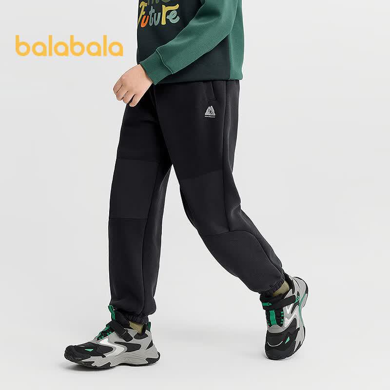 Balabala Kids Winter Fleece-Lined Jogger Pants 170