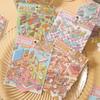 Miniature 3D Cottage Stickers, Cute Layered Dioramas, Visual Depth Journal Decor