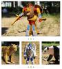 Kaelile Animal Vanguard: Transforming Mecha Warriors Puzzle - Lion, Elephant, White Tiger, Eagle, Panda Robot Toy.