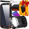 Powerbank 26800Mah Panel Solarny 26W Szybkie Ładowanie Indukcyjne Pancerny