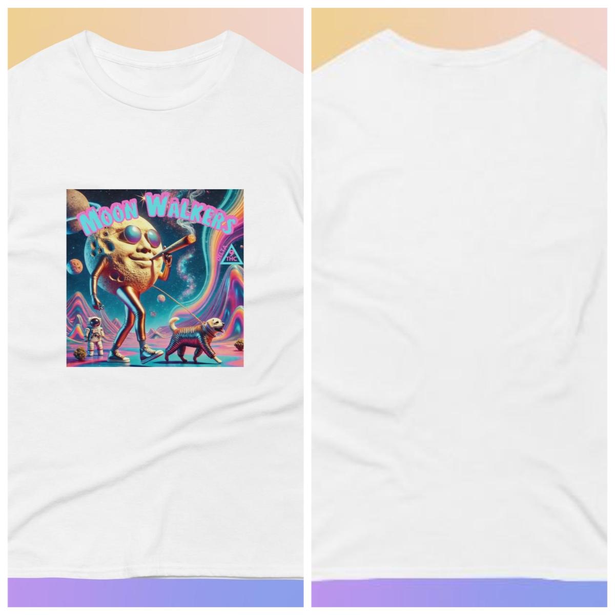 

Cute Planet Dog Walking Funny Hip-hop Pattern Printed Short-sleeved Comfortable Pure Cotton T-shirts for Men and Women 4XL