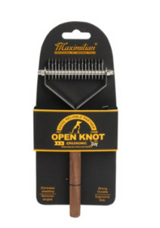 Solid Wood Antique Pet Comb for Cat and Dog Grooming