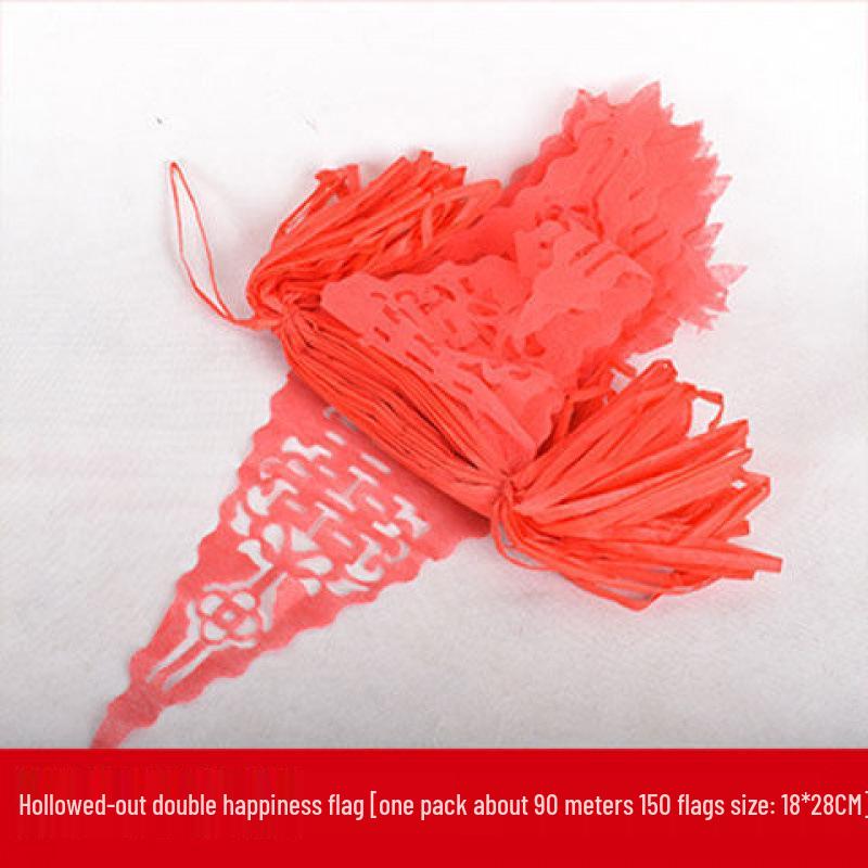 Outdoor Triangle Pennant for Events and Weddings: Ceremony and Venue Decoration Flags