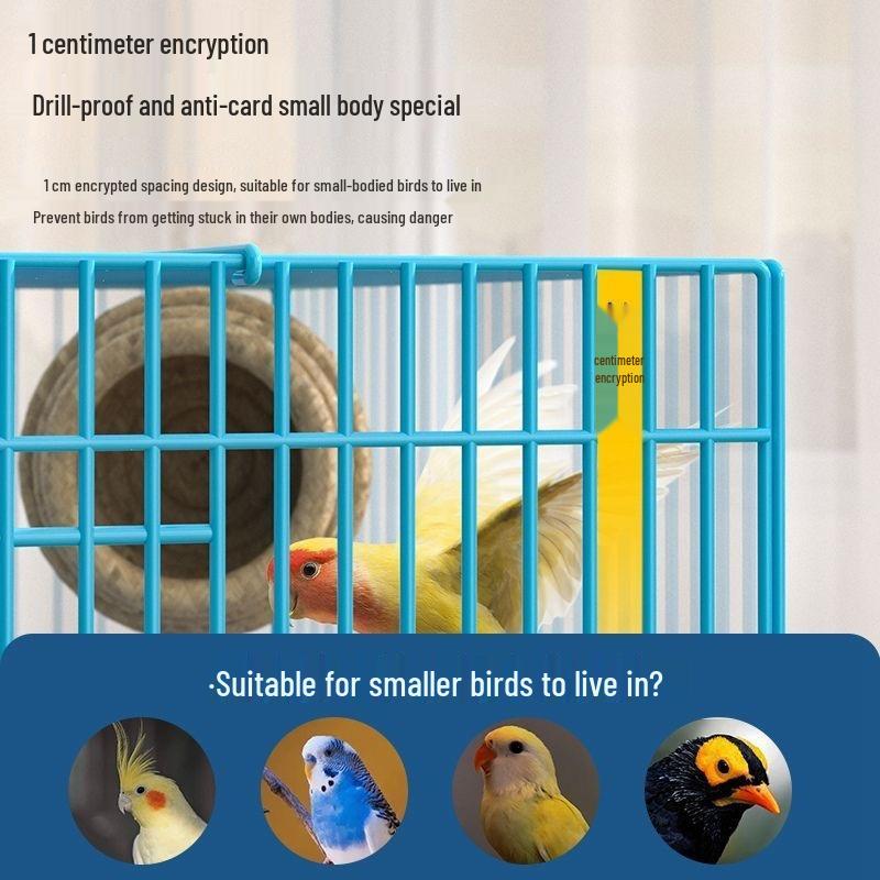 Jaula de Cría Extra Grande para Periquitos, Cacatúas, Agapornis, Mynas y Palomas