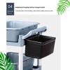 Hotel Restaurant Trolley Dish Cart Push Cart Three Tier Serving Utility Commercial Catering Vehicle Service Trolley Kitchen Cart
