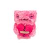 (Pink) Fuggler Themed Monster Plush Toy Long Hair Heart Shape Doll Decoration Gift