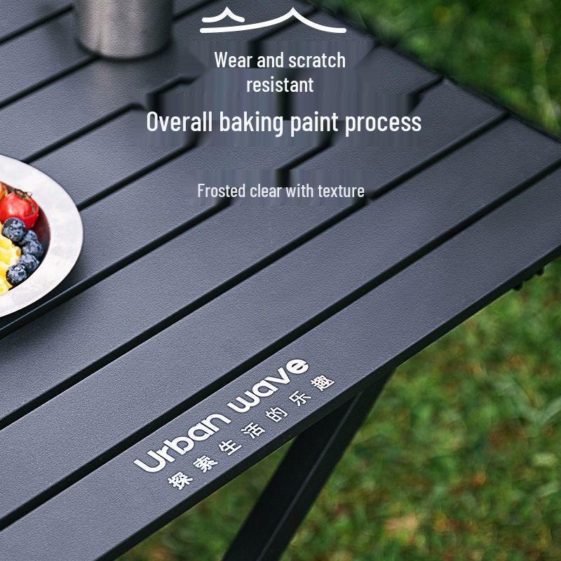 Portable Outdoor Folding Table and Chair Set for Camping and Picnic