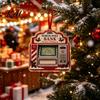 Money Gift Card Holders for Christmas 2D Acrylic Cash Holder Ornament, Hanging Tree Decorations Xmas Decor, Reusable Pocket Keepsake Holiday