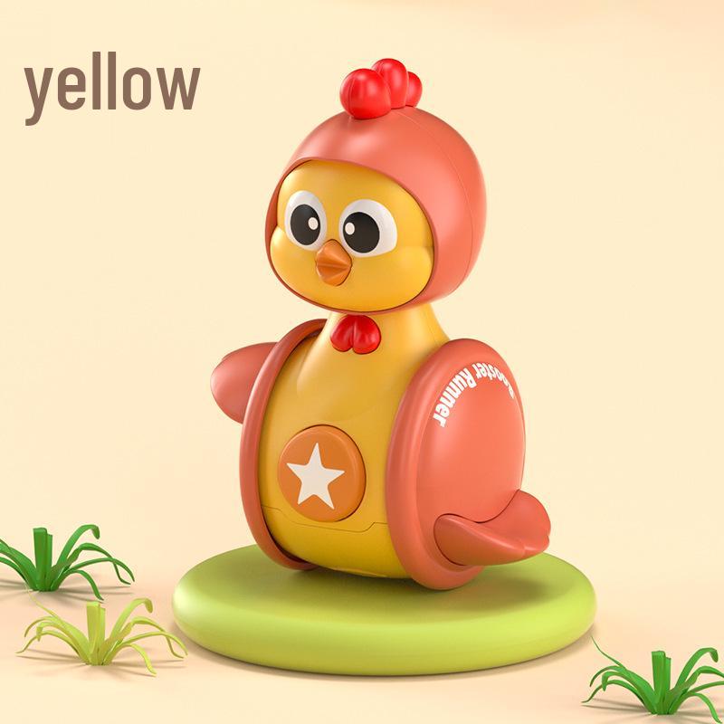 Moe Chicken Baby Soothing Tumbler Toy - Educational and Drop-Resistant for Early Learning and Kindergarten Fun