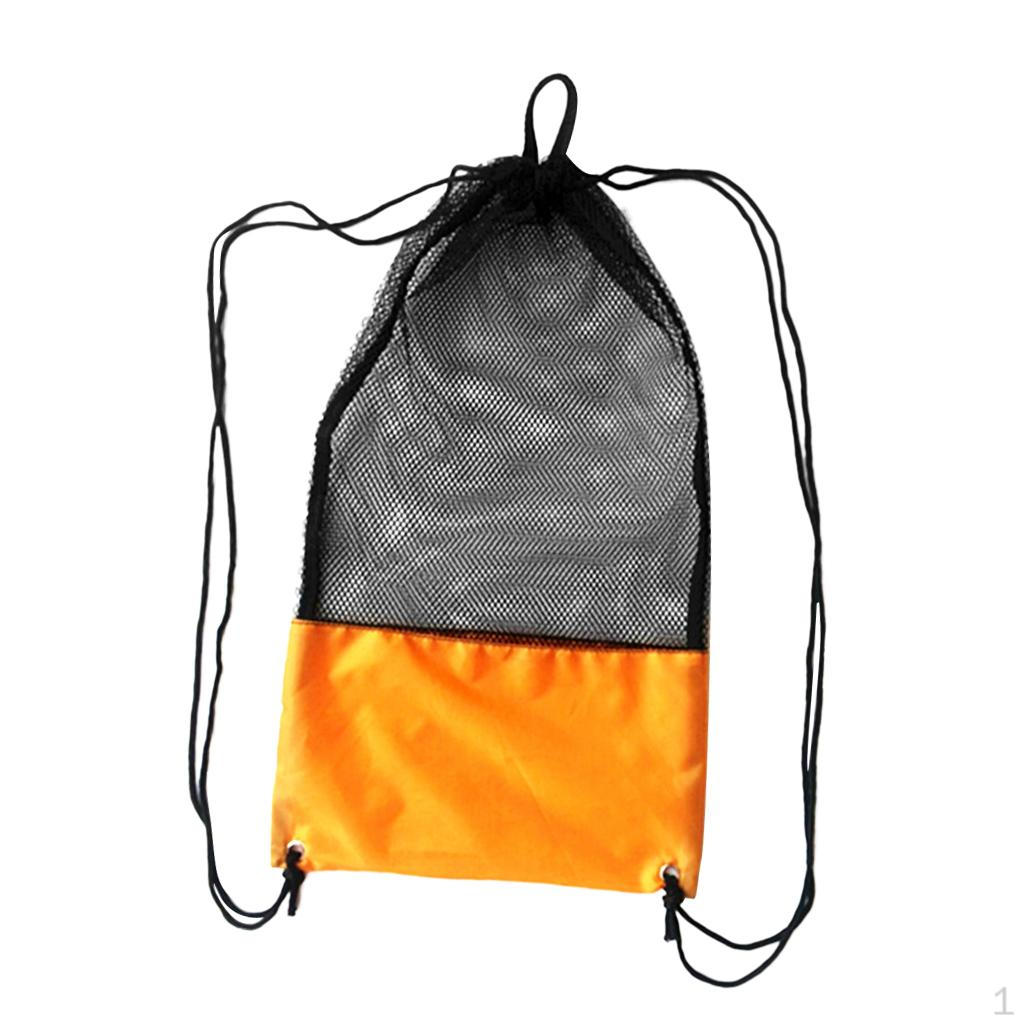 Mesh Bag Backpack - 48 X 27 Water Sports Storage Fin For Snorkel Diving