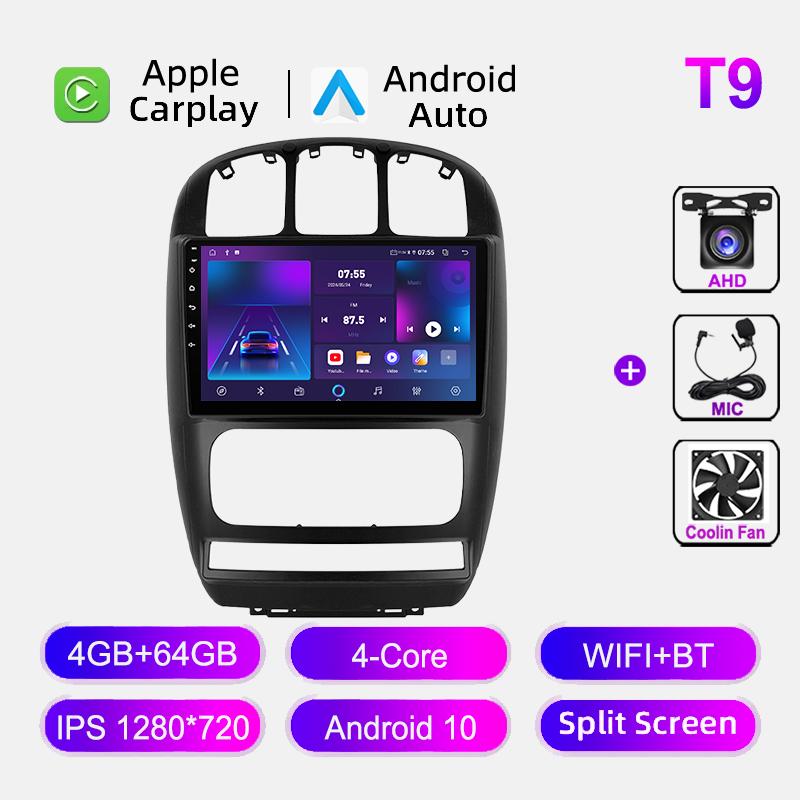Android 12 Car Radio For Dodge Caravan Chrysler Pacifica 2006-2012 Multimedia Video Player Navigation GPS Auto Carplay Autoradio