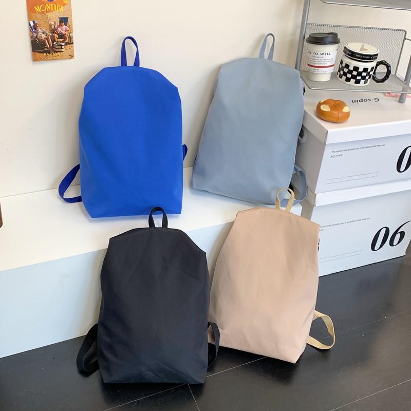 Korean-style Large-capacity Nylon Fabric Double-shoulder Bag for Women - Ins Lightweight Casual Commuting Backpack, Simple Schoo