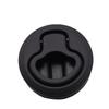 2/4/10Pcs Black Round Flush Pull Slam Latch for RV Boat Marine Deck Hatch Door Replacement for RV Boat Marine Deck Hatch Locker