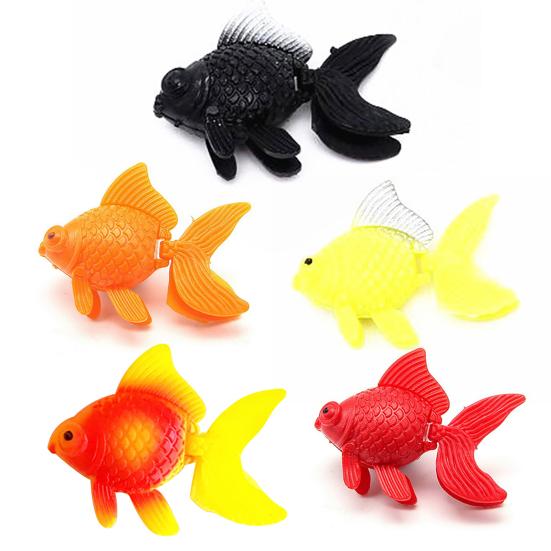 Funny Artificial Plastic Swim Fish Aquarium Tank Decoration Ornament Landscape