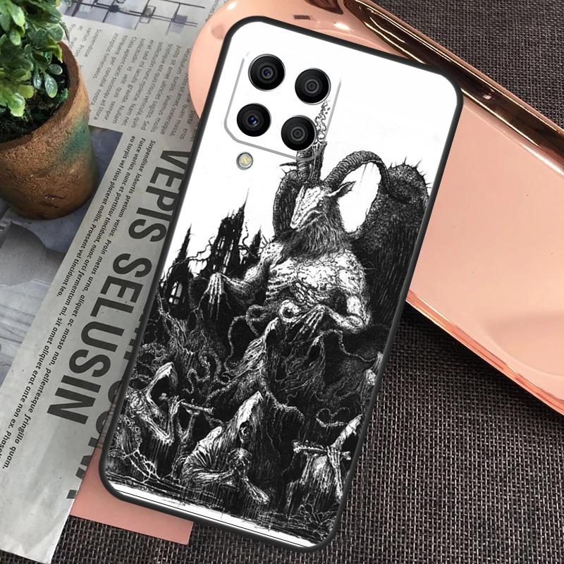 Devil Satan Dark Art Case For Samsung Galaxy M32 M31 M12 M52 M13 M33 M53 M11 M51 M15 M55 M14 M34 M54 M20 M30s