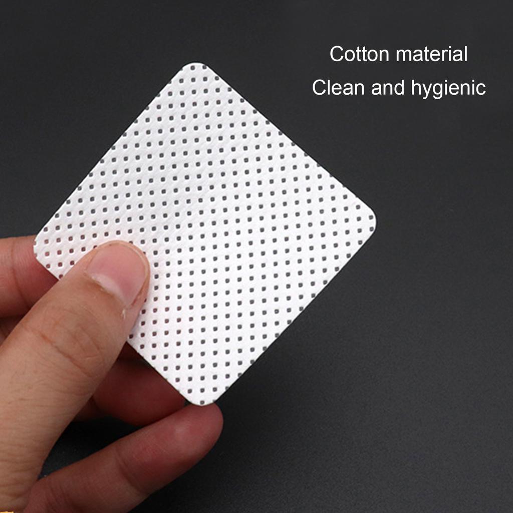 200 Stück Wimpernkleber Flaschendüse Wattepad Wimpernverlängerungskleber Abwischen Make-up Baumwolle