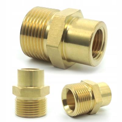 Adapter Reduction M22 M To M14 F – Brass | For Pressure Washer Hose Gun | M22/M14 Thread