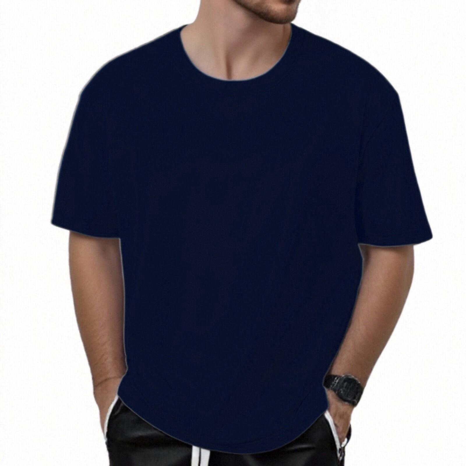 

Футболка мужская 320G хлопок короткий рукав футболка мужская летняя свободная короткий рукав однотонный цвет непроницаемый хлопок