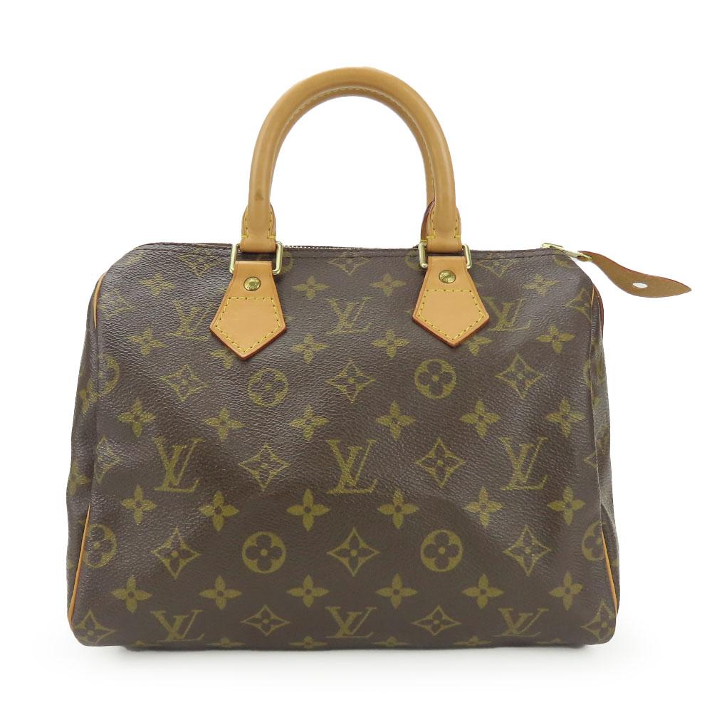 Used LOUIS VUITTON Handbag Speedy 25 M41528 Monogram Brown Mini Boston