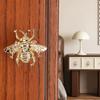 Buton Cabinet Aliaj Zinc Formă Creativă de Albină Mâner Sertar cu Orificiu Unic Pentru Decorare Cameră Copii Margine Netedă Tracțiune Sigură