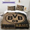 Custom Name,BVB 09 Pattern Bedding Home Decoration Birthday Gift ( 1 Duvet Cover + 2 Pillowcase, Without Core),fan Merchandise.
