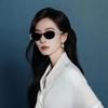 2026 New Metal Small Frame Cat's Eye Sunglasses Women's Fashion Versatile Premium Sensitive UV Protection Sunglasses