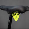 Bicycle night reflective warning taillight with emergency power backup. Suitable for mountain roads.