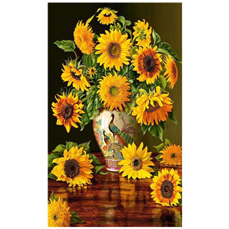 30X40CM 5D Diy Diamond Painting Various Flowers Embroidery Cross Stitch Home Decor Handmade Gift