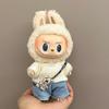 Doll Clothes For 15-17CM I II III Labubu Outfits Mini Plush Cotton Idol Doll  Clothing Sitting Party Accessories Gifts