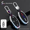 5 7 Buttons Zinc Alloy + Silicone Car Key Case Cover For Hyundai Kona Ev Grandeur GN7 IONIQ 6 2025 2025 Remote Key Protect Shell