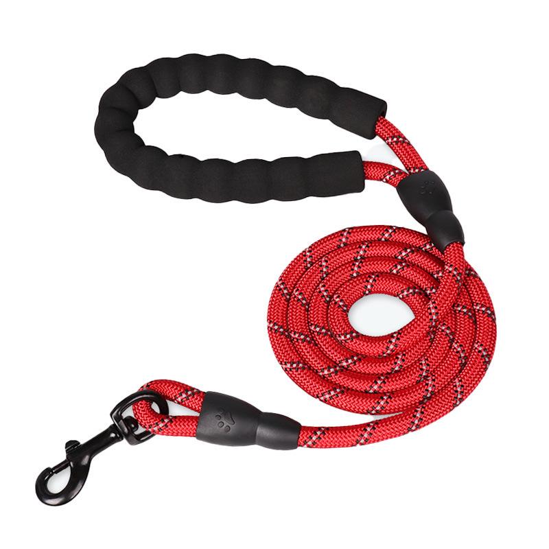 

Multicolor Nylon Dog & Cat Leash: Durable, Explosion-Proof for Outdoor Walking 1.2m*0.8cm червоний