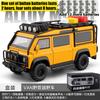 1:24 Land Rover Defender 110 Van Off-road Camping Modified Version Alloy Metal Diecast Model Car Simulation Vehicle Home Trendy