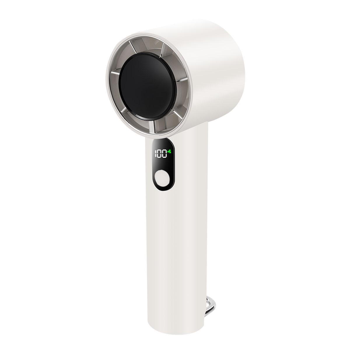 Compact Personal Cooling Fan: Handheld Mini Air Conditioner with Semiconductor Ice Pack Handheld Fan