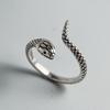 Xiaomi 925 Sterling Silver Rings for Women Couple Minimalist Handmade Simple Vintage Snake Ring Fine Jewelry Gift Prevent Allergy