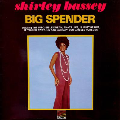 LP Record SHIRLEY BASSEY - Big Spender SLS50262 Sunset Records 1971 UK Soul/Funk Used