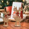 Reindeer Decor Christmas Table Centerpiece Elegant Christmas Reindeer Tabletop Decoration for Xmas Dinner Home Table Decor