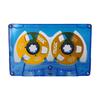 Collectible Open Frame Metal Cassettes 45Minutes Double Side Blank Cassettes Tape Premium Audios Claritys Creative Projects