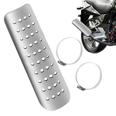 Heat Shield For Motorcycle Motorcycle Exhaust Muffler Pipe Insulation Guard Motorcycle Exhaust Pipe Heat Insulation Shield For