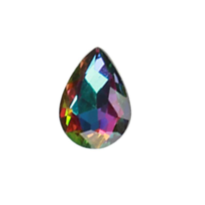 Tropfenförmige Unregelmäßige Kristallglas Strasssteine für DIY Handyhüllen, Handgefertigte Basteleien