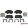 Brembo kit de plaquettes de frein p59054 - 4 pièces