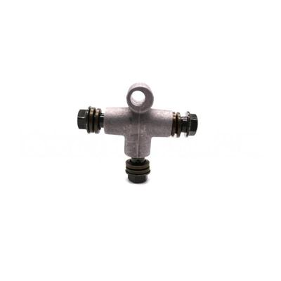 1Pcs Beach Bike Diy Accessories Hydraulic Brake Hose Pipe Fitting Connector 3-Way T Adapter For Atv Kart M10 X 1.25