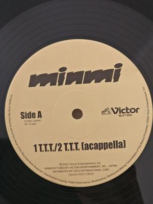 12inch Record MINMI  T.T.T. NLP1032 Victor 2002 Japan Rap  HipHopRB Used