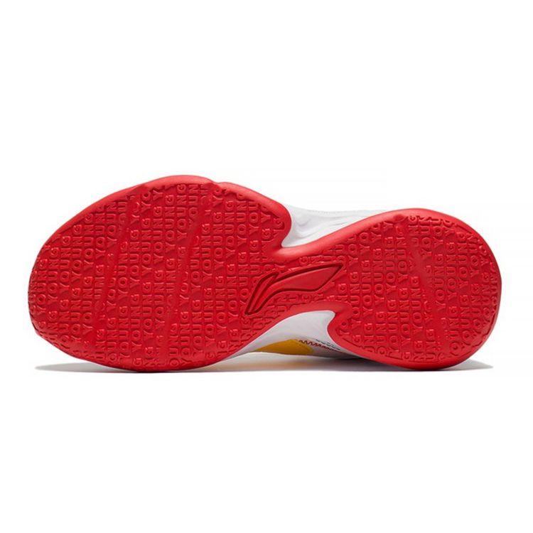 Li Ning Primary 2.5 Non-Slip Durable Low-Top Basketball Shoes Kids sneakers White Yellow YKBS052-5